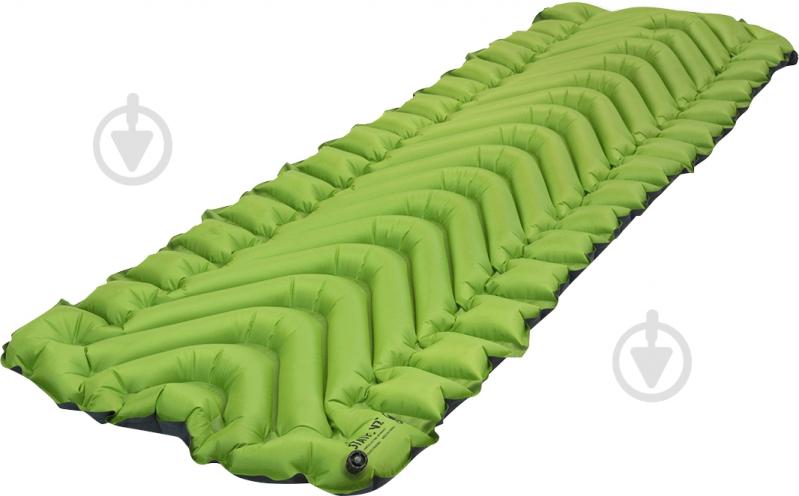Каремат надувной тактический Klymit Static V 2 Green 183x59x6,5 см - фото 2