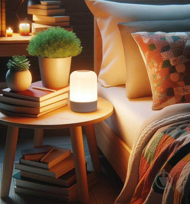 Нічник Eurolamp акумуляторний 2800-6500K Type-C+Battery 1200mAh білий NL-2.5W - фото 4 Нічник Eurolamp акумуляторний 2800-6500K Type-C+Battery 1200mAh білий NL-2.5W - фото 4