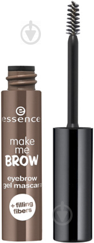 Гель для брів Essence Make Me Brow №02 browny brows 3,8 мл - фото 1