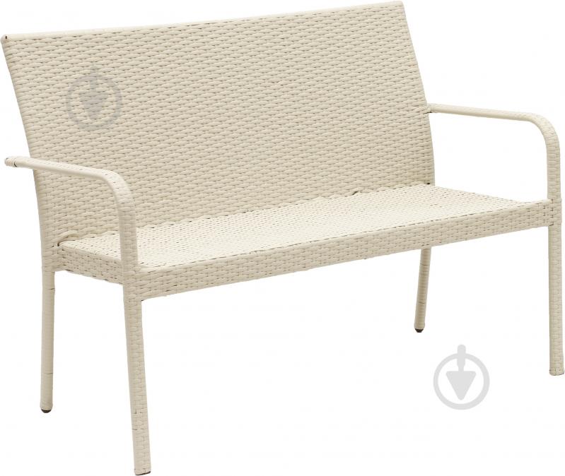 Диван садовый Indigo HYC-005D 63х123 см бежевый - фото 1