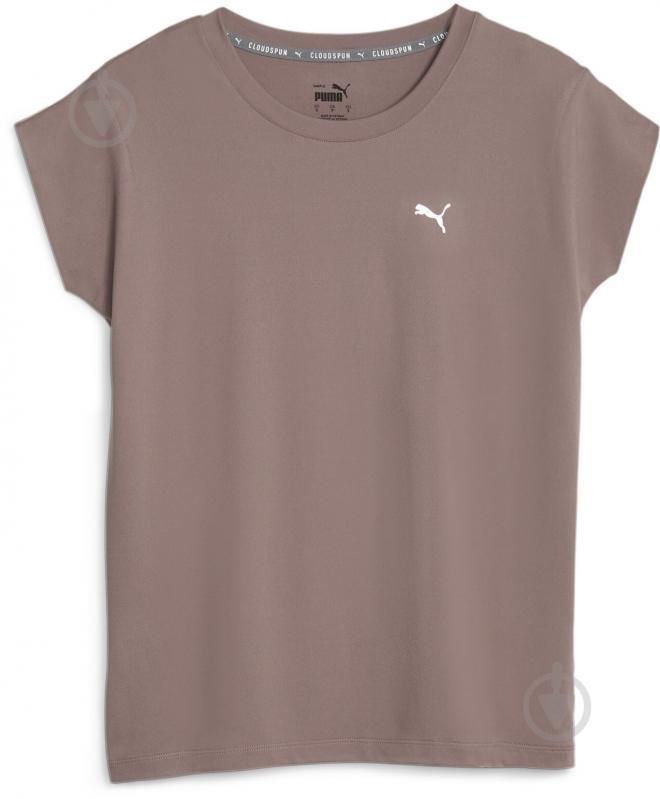 Футболка Puma CLOUDSPUN TREND TEE 52383495 р.S бежевый - фото 1