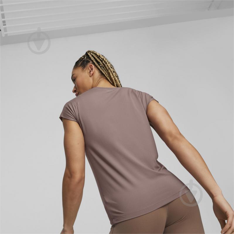 Футболка Puma CLOUDSPUN TREND TEE 52383495 р.S бежевый - фото 4