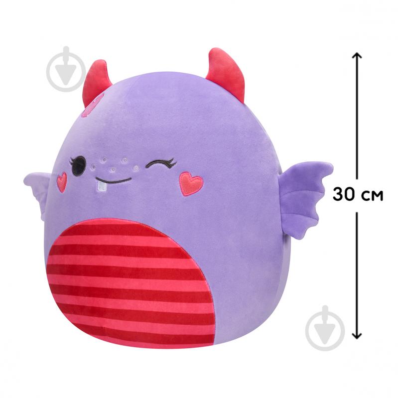 М'яка іграшка SQUISHMALLOWS Монстрик Атватер 30 см різнокольоровий SQVA00870 - фото 2