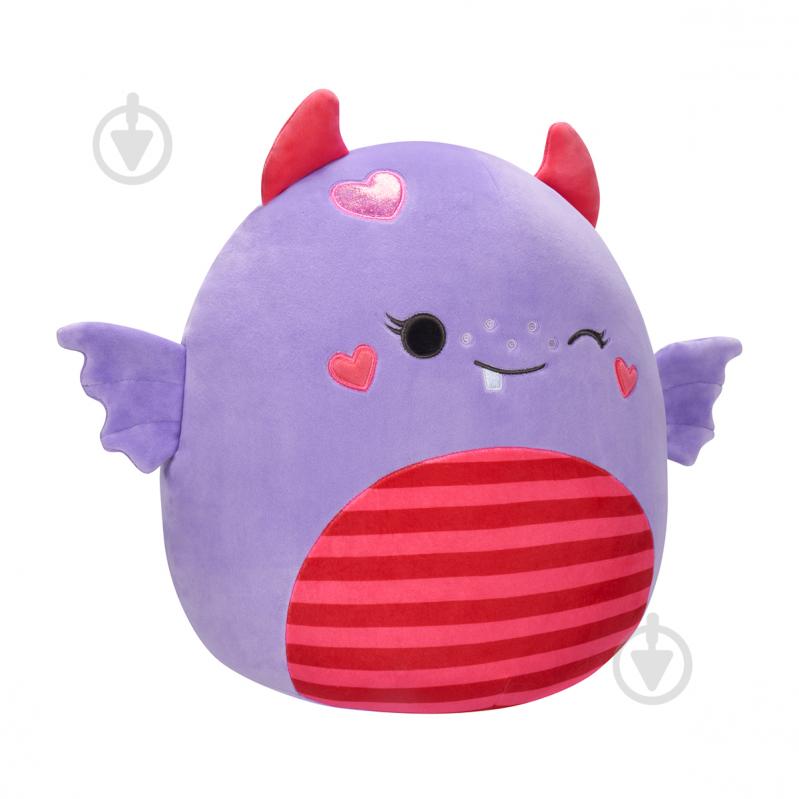 М'яка іграшка SQUISHMALLOWS Монстрик Атватер 30 см різнокольоровий SQVA00870 - фото 3