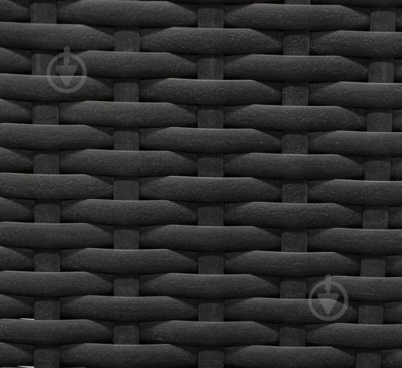 Диван садовый Indigo HYC-005D 63х123 см черный - фото 4