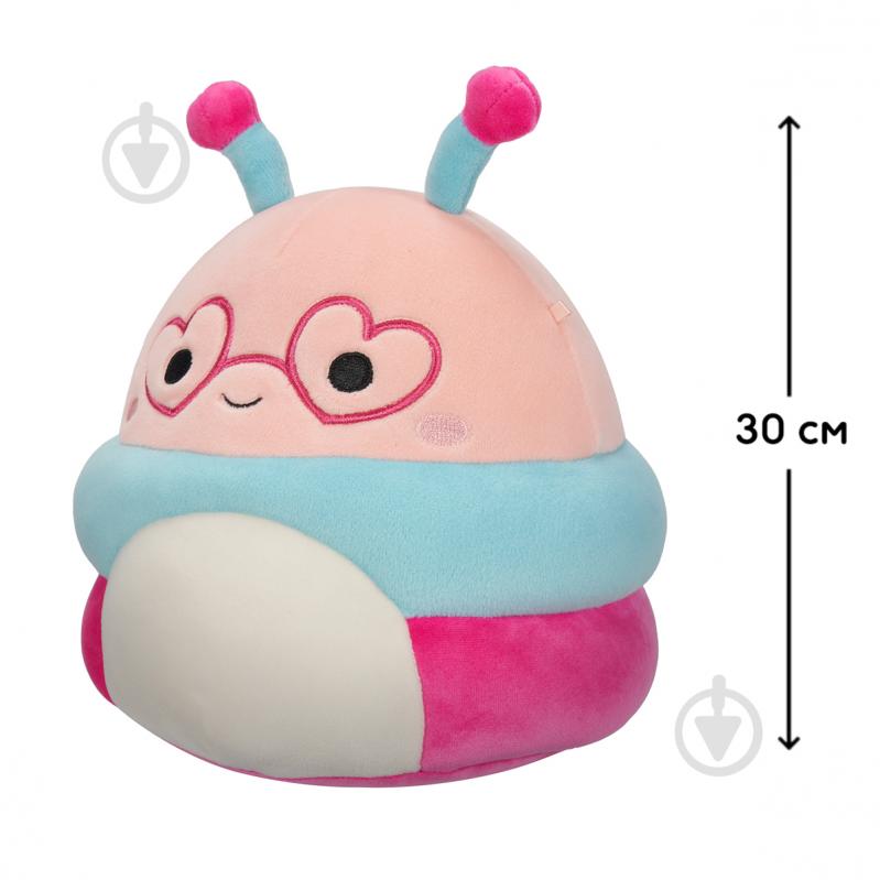 М'яка іграшка SQUISHMALLOWS Гусениця Гріффіт 30 см різнокольоровий SQVA00872 - фото 2