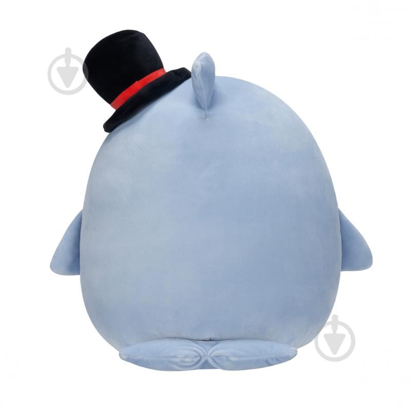 М'яка іграшка SQUISHMALLOWS Синій кит Самір 30 см різнокольоровий SQVA00873 - фото 4