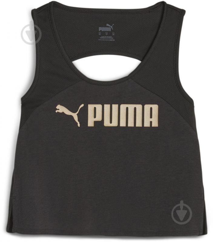 Майка Puma PUMA FIT SKIMMER TANK 52384251 р.S чорний - фото 1