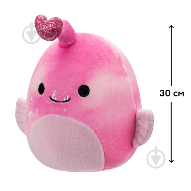 М'яка іграшка SQUISHMALLOWS Риба-вудильник Сі 30 см різнокольоровий SQVA00874 - фото 2