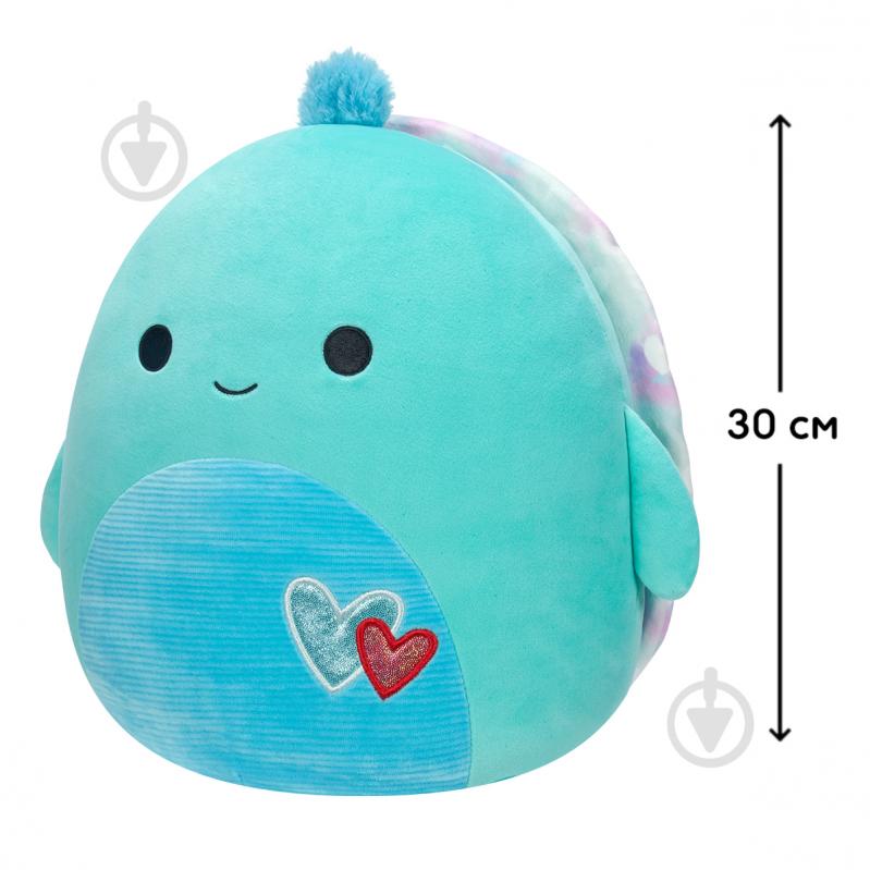 Мягкая игрушка SQUISHMALLOWS Черепаха Каскад 30 см разноцветный SQVA00875 - фото 2