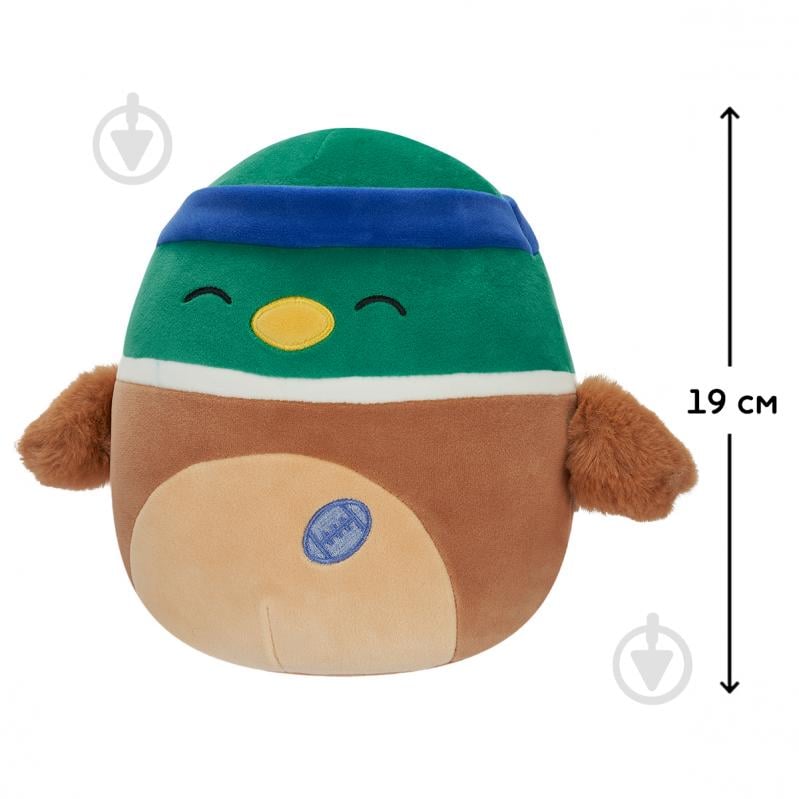 М'яка іграшка SQUISHMALLOWS Качка Ейвері 19 см різнокольоровий SQCR04124 - фото 2