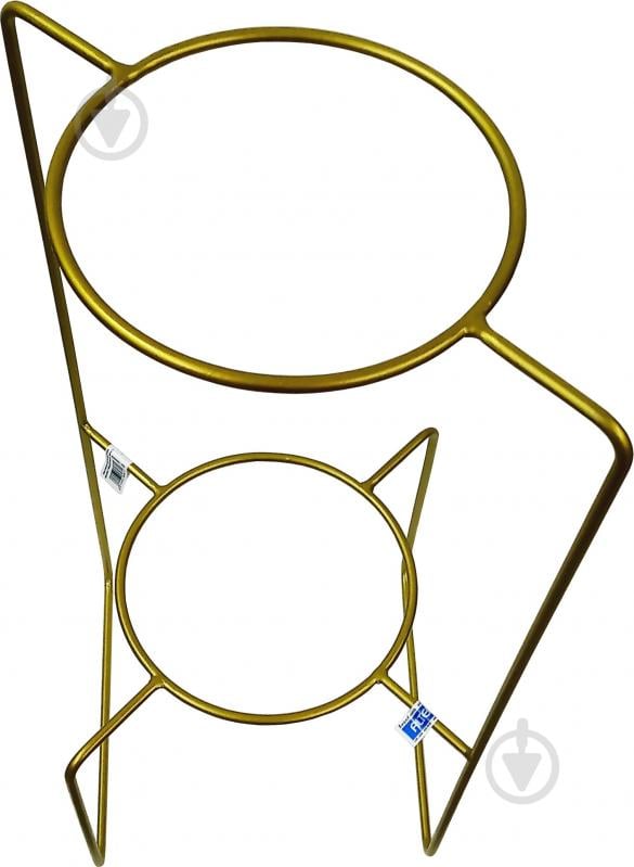 Підставка для вазонів d-220 MILANO 700х300 мм золотий - фото 1