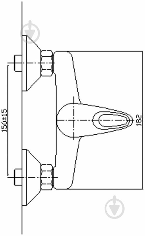 Змішувач для душу Mixxen Фенікс HB9105030C - фото 3