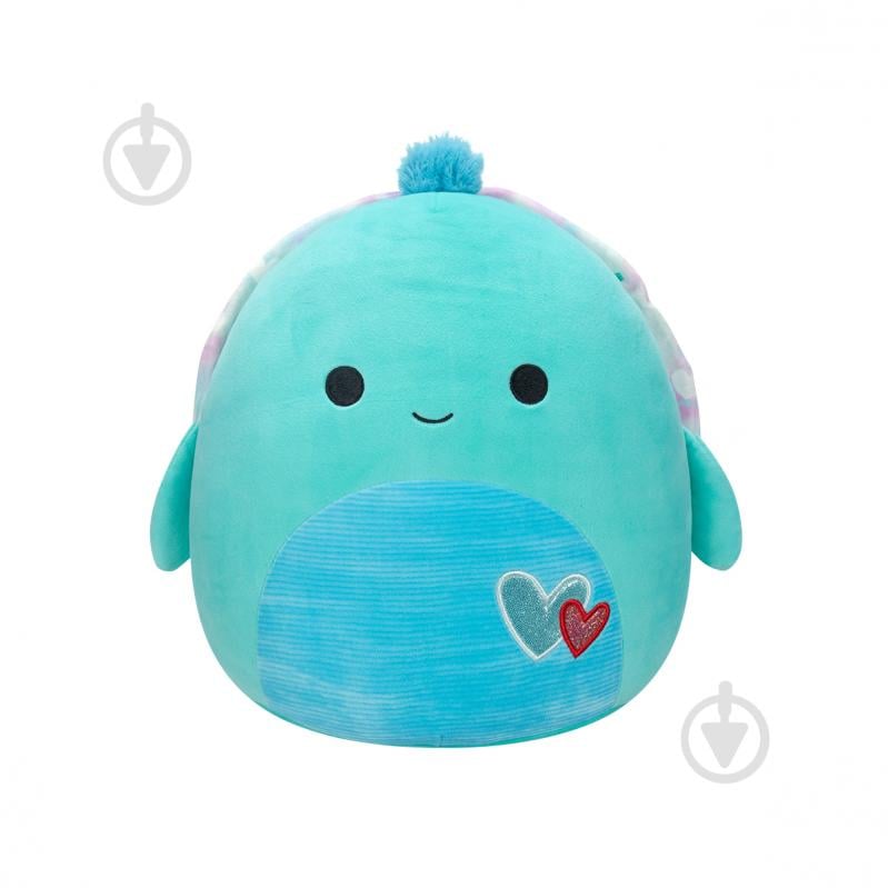 Мягкая игрушка SQUISHMALLOWS Черепаха Каскад 13 см разноцветный SQVA00808 - фото 1