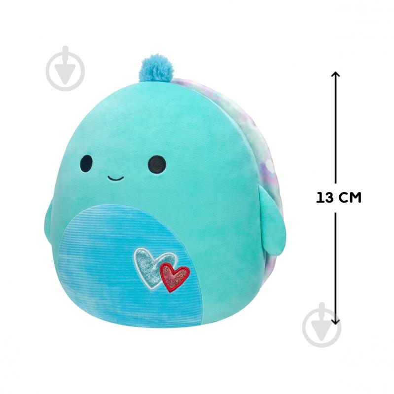 Мягкая игрушка SQUISHMALLOWS Черепаха Каскад 13 см разноцветный SQVA00808 - фото 2