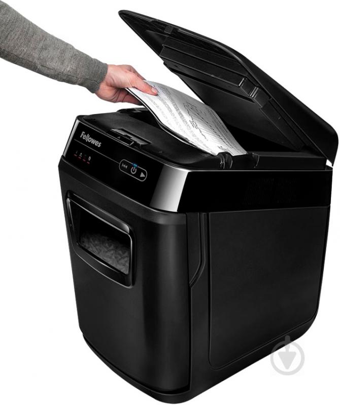 Уничтожитель документов AutoMax 200C 200 листов 4х38 мм 32 л Fellowes - фото 5