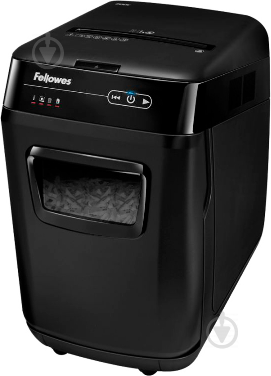 Уничтожитель документов AutoMax 200C 200 листов 4х38 мм 32 л Fellowes - фото 2