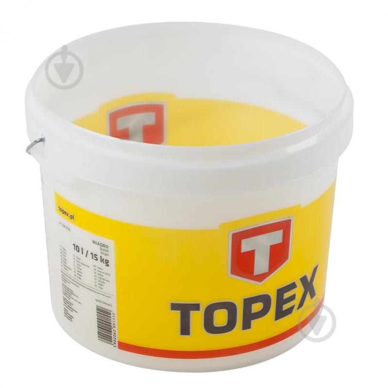 ᐉ Ведро строительное Topex 10 л 13A700 • Купить в Киеве, Украине ...