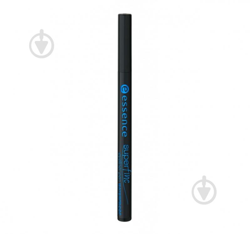 Подводка для глаз Essence Superfine Waterproof водостойкая черный 1 мл - фото 1