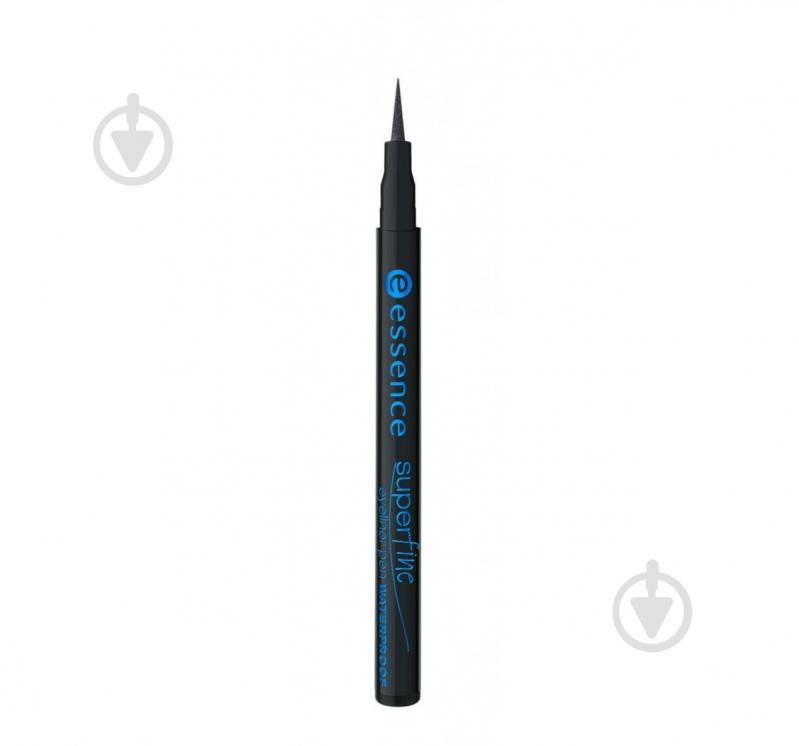 Подводка для глаз Essence Superfine Waterproof водостойкая черный 1 мл - фото 2