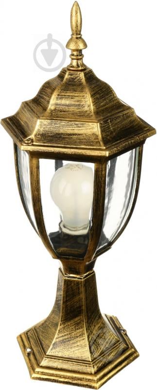 Светильник садовый Victoria Lighting E27 60 Вт IP44 античная латунь Lawn/TL - фото 1