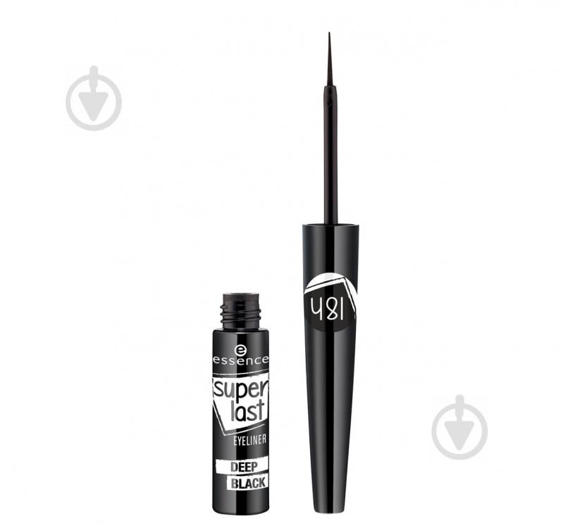 Підводка для очей Essence SuperLast Eyeliner чорний 3 мл - фото 2