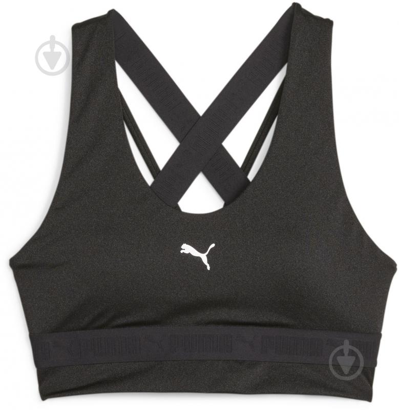 Puma logo clearance bra