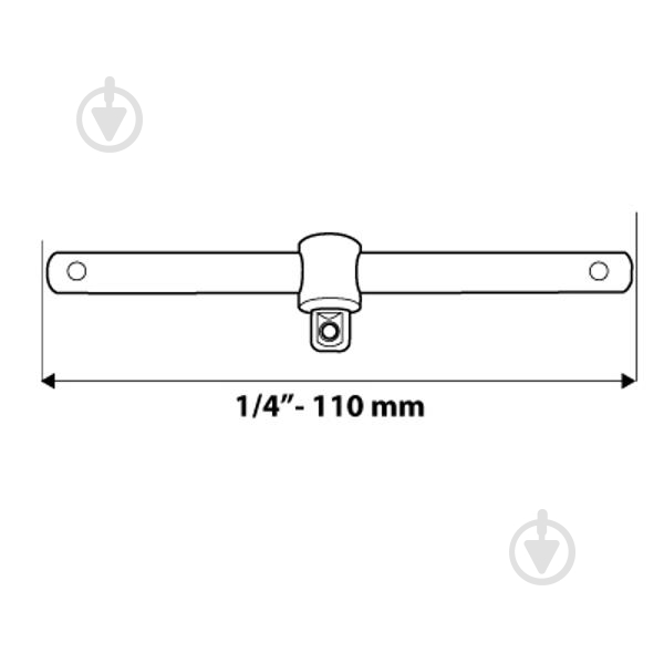 Вороток NEO tools 1/4"(F)×3/8"(M) 08-256 - фото 2 Вороток NEO tools 1/4"(F)×3/8"(M) 08-256 - фото 2