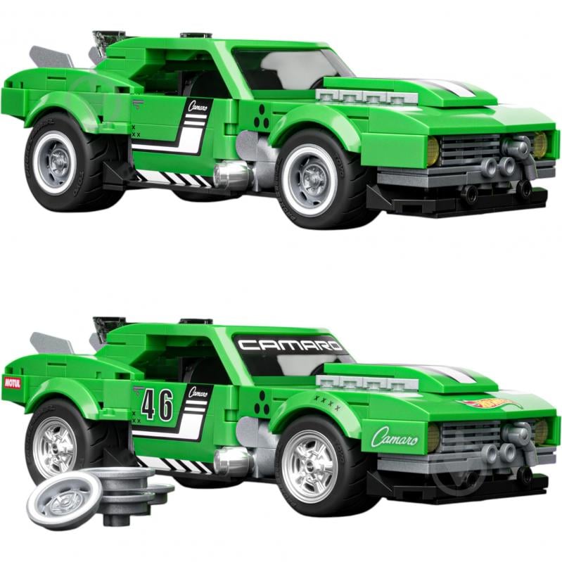 Конструктор Mattel Brick Shop "Camaro" серії "Speed" JFT16 - фото 1 Конструктор Mattel Brick Shop "Camaro" серії "Speed" JFT16 - фото 1