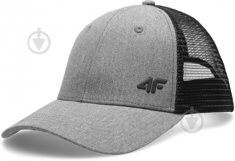 Кепка 4F D4L20-CAM207-24M M чорний - фото 1