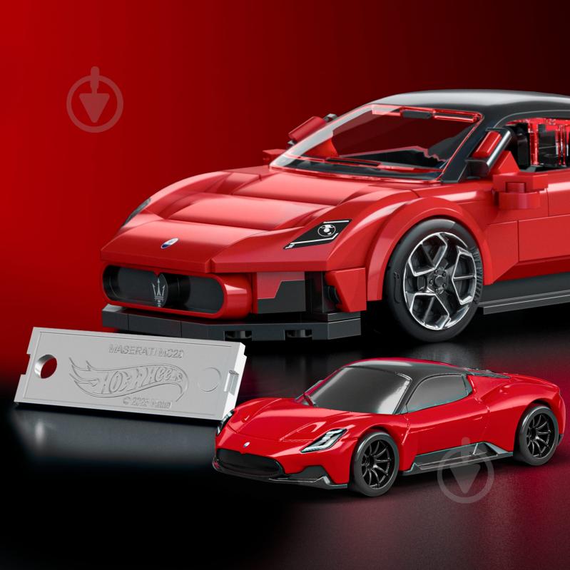 Конструктор Mattel Brick Shop "Maserati" серии "Speed" JFR90 - фото 5 Конструктор Mattel Brick Shop "Maserati" серии "Speed" JFR90 - фото 5