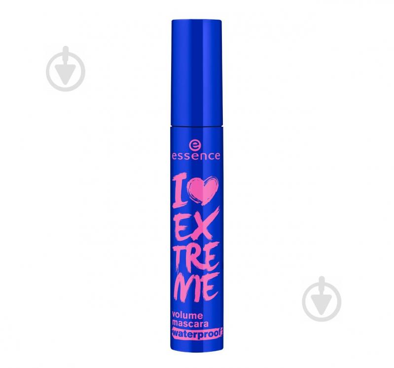 Тушь для ресниц Essence I Love Extreme Volume waterproof черный 12 мл - фото 1