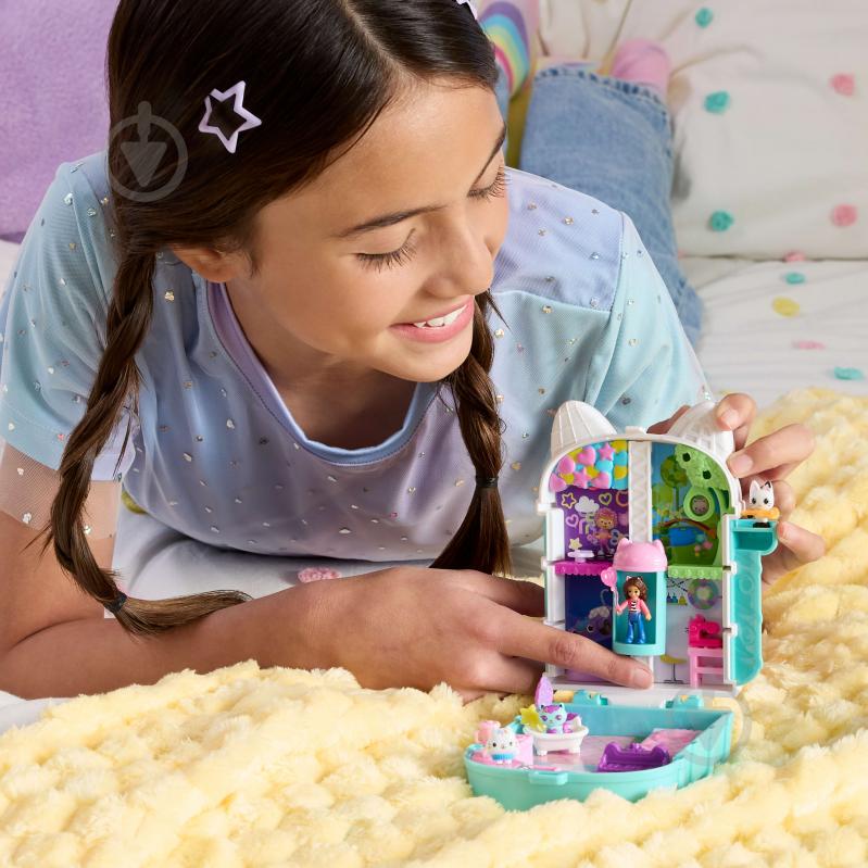Ігровий набір Polly Pocket Ляльковий будиночок Габбі від Polly Pocket JFV02 - фото 5 Ігровий набір Polly Pocket Ляльковий будиночок Габбі від Polly Pocket JFV02 - фото 5