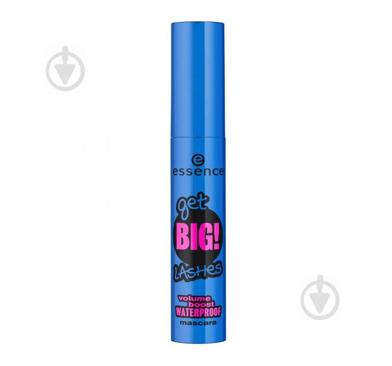 Туш для вій Essence GET BIG! waterproof чорний 12 мл - фото 1