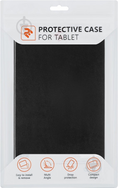 Чохол для планшету 2E Samsung Galaxy Tab A 10.5 (T590/595) (2E-G-A10.5-IKRT-BK) Retro Black - фото 5