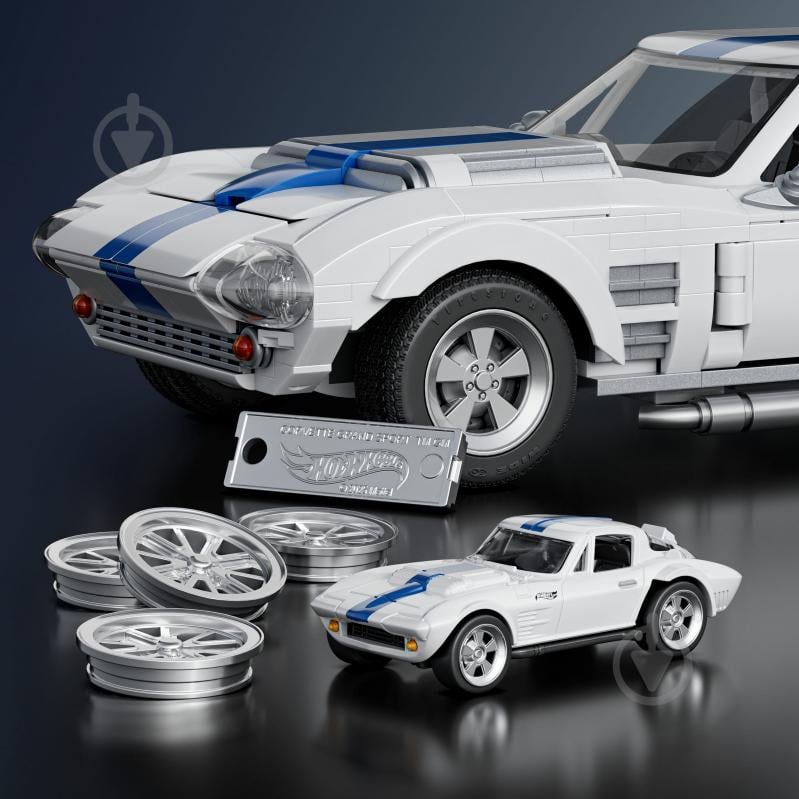 Конструктор Mattel Brick Shop "Corvette Grand Sport" серии "Elite" JGR31 - фото 4 Конструктор Mattel Brick Shop "Corvette Grand Sport" серии "Elite" JGR31 - фото 4