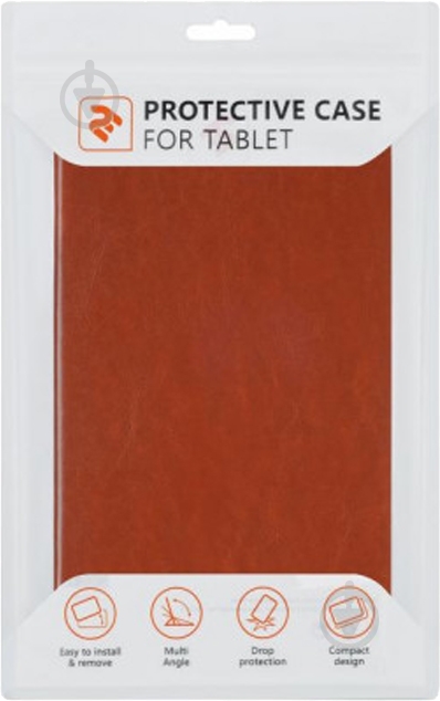 Чехол для планшета 2E Samsung Galaxy Tab S6 (2E-G-S6-IKRT-BR) Retro Brown - фото 5