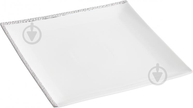 Блюдо Fiora Silver 26x26 см - фото 1