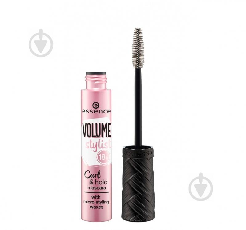 Туш для вій Essence Volume Stylist 18h Curl & Hold чорний 12 мл - фото 2