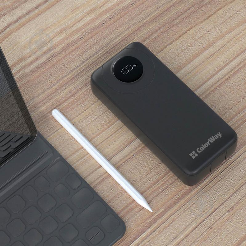 Повербанк ColorWay EnergyPlus 20000 mAh black (CW-PB200LPB4BK-PD) - фото 11