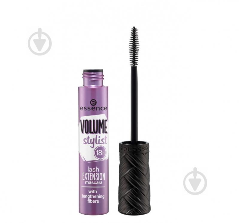 Туш для вій Essence Volume Stylist 18h Lash Extension чорний 12 мл - фото 2