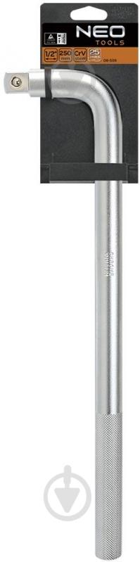 Вороток NEO tools 3/4"(F)×1/2"(M) 08-357 - фото 2