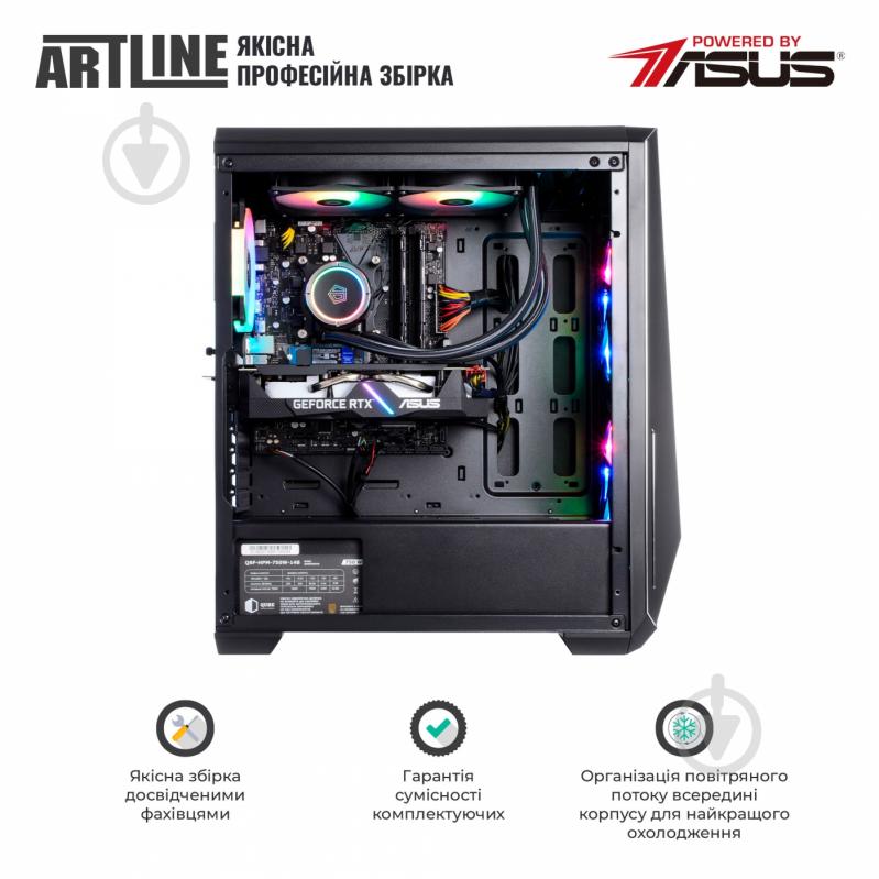Компьютер персональный Artline (X89v07Win) Gaming black - фото 10