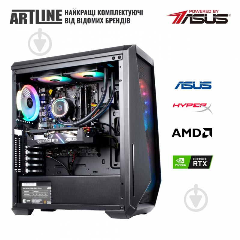 Компьютер персональный Artline (X89v07Win) Gaming black - фото 7