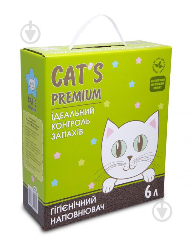 Наповнювач сапонітовий CAT'S PREMIUM 6 кг - фото 1