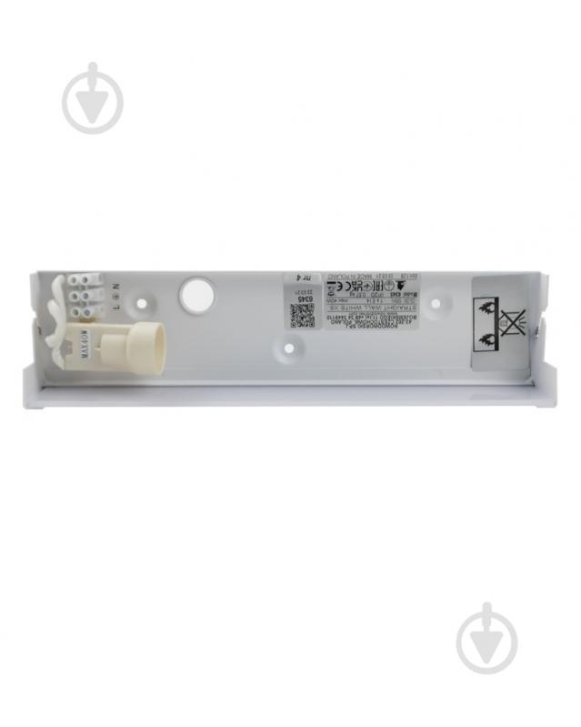 Бра Nowodvorski Straightall Led 1x40 Вт E14 білий 6345 - фото 4