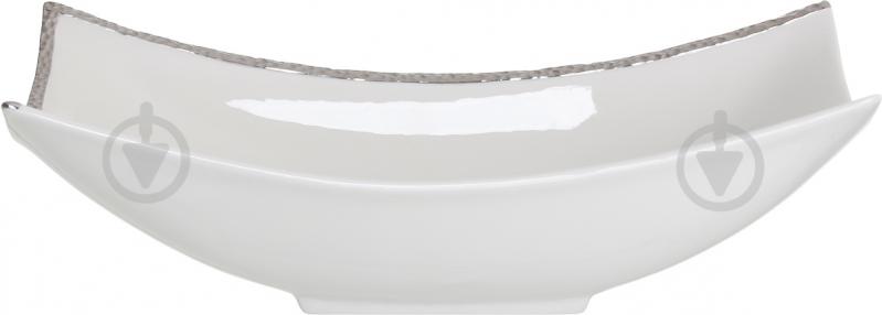 Салатник Fiora Silver 32,5x18x10 см - фото 2 Салатник Fiora Silver 32,5x18x10 см - фото 2