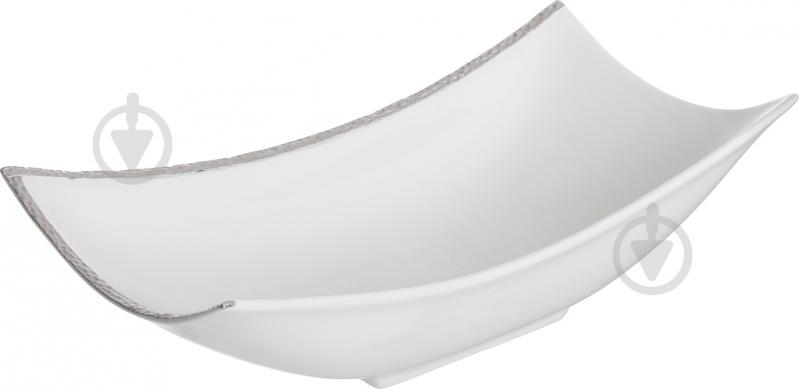 Салатник Fiora Silver 32,5x18x10 см - фото 1 Салатник Fiora Silver 32,5x18x10 см - фото 1