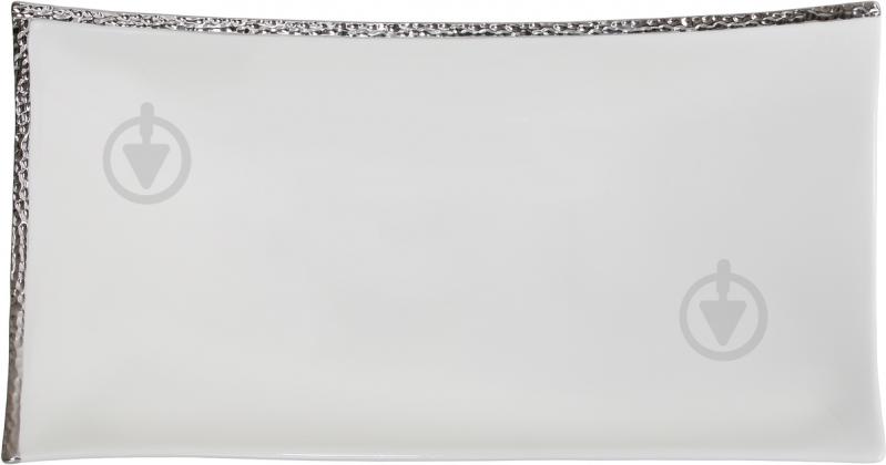 Салатник Fiora Silver 32,5x18x10 см - фото 3 Салатник Fiora Silver 32,5x18x10 см - фото 3