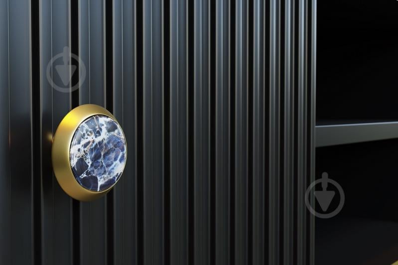 Тумба под ТВ BIM Furniture Petra 2д2ш 1800x550x350 мм черный матовый(PETRA_TV_STAND_180_2D1S_BLACK_) - фото 3 Тумба под ТВ BIM Furniture Petra 2д2ш 1800x550x350 мм черный матовый(PETRA_TV_STAND_180_2D1S_BLACK_) - фото 3